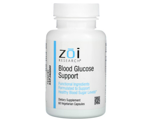 ZOI Research, Blood Glucose Support, 60 Vegetarian Capsules ZOI Research, Blood Glucose Support, 60 Vegetarian Capsules