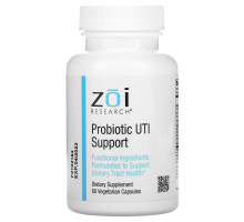 ZOI Research, Probiotic UTI Support, 60 Vegetarian Capsules