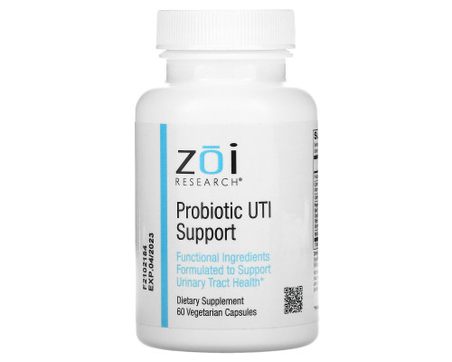 ZOI Research, Probiotic UTI Support, 60 Vegetarian Capsules ZOI Research, Probiotic UTI Support, 60 Vegetarian Capsules