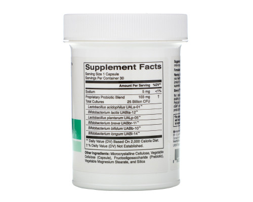 HealthyBiom, Adult 50+ Probiotics, 25 Billion CFUs, 30 Veggie Capsules HealthyBiom, Adult 50+ Probiotics, 25 Billion CFUs, 30 Veggie Capsules