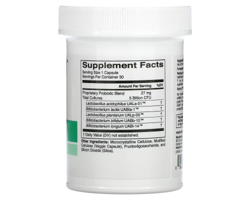 HealthyBiom, Daily Maintenance Probiotics, 5 Billion CFUs, 30 Veggie Capsules HealthyBiom, Daily Maintenance Probiotics, 5 Billion CFUs, 30 Veggie Capsules