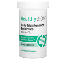 HealthyBiom, Daily Maintenance Probiotics, 5 Billion CFUs, 90 Veggie Capsules