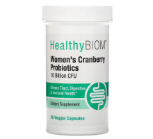 HealthyBiom, Women's Cranberry Probiotics, 10 Billion CFU, 90 Veggie Capsules