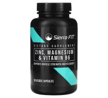 Sierra Fit, Zinc, Magnesium & Vitamin B6, 90 Veggie Capsules