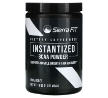 Sierra Fit, Instantized BCAA Powder, Unflavored, 16 oz (454 g)