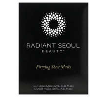 Radiant Seoul, тканевая маска для упругости кожи, 5 шт. по 25 мл (0,85 унции)