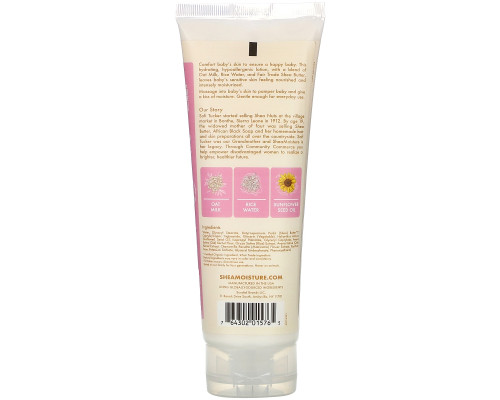 SheaMoisture, Baby Lotion, Oat Milk & Rice Water, 8 fl oz (237) SheaMoisture, Baby Lotion, Oat Milk & Rice Water, 8 fl oz (237)