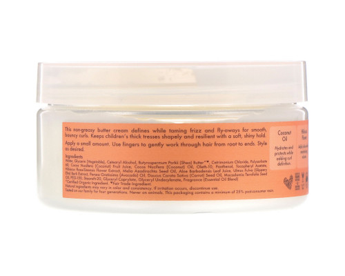 SheaMoisture, Coconut & Hibiscus, Kids Curling Butter Cream, 6 oz (170 g) SheaMoisture, Coconut & Hibiscus, Kids Curling Butter Cream, 6 oz (170 g)