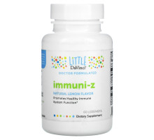 Little DaVinci, Immuni-Z, добавка для укрепления иммунитета, натуральный лимонный вкус, 60 пастилок