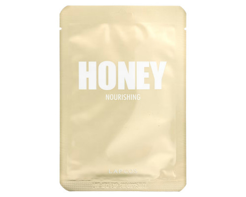 Lapcos, Honey Sheet Mask, Nourishing, 1 Sheet, 0.91 fl oz (27 ml) Lapcos, Honey Sheet Mask, Nourishing, 1 Sheet, 0.91 fl oz (27 ml)