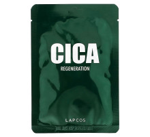 Lapcos, Cica Daily Skin Beauty Mask, восстанавливающая маска, 1 шт., 30 мл (1,01 жидк. Унции)