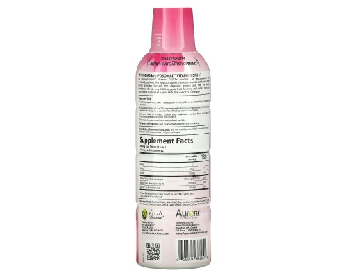 Aurora Nutrascience, Mega-Liposomal Vitamin D3, Organic Fruit Flavor, 9,000 IU, 16 fl oz (480 ml) Aurora Nutrascience, Mega-Liposomal Vitamin D3, Organic Fruit Flavor, 9,000 IU, 16 fl oz (480 ml)