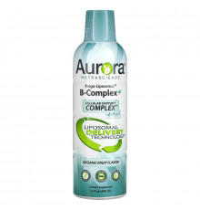 Aurora Nutrascience, Mega-Liposomal B-Complex+, Organic Fruit, 16 fl oz (480 ml)