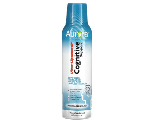 Aurora Nutrascience, Ultra-Liposomal Cognitive Support, 10 fl oz (300 ml) Aurora Nutrascience, Ultra-Liposomal Cognitive Support, 10 fl oz (300 ml)