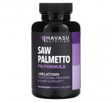 Мужское здоровье Havasu Nutrition, добавка с сереноей для приема на ночь, 100 капсул