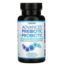 Havasu Nutrition, Advanced Prebiotic & Probiotic, 20 Billion CFU, 60 Vegetable Capsules
