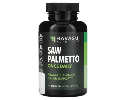 Havasu Nutrition, Saw Palmetto, Extra Strength, 100 Capsules Havasu Nutrition, Saw Palmetto, Extra Strength, 100 Capsules