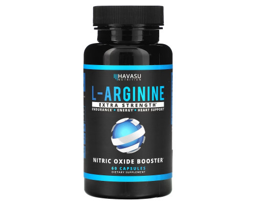 Havasu Nutrition, L-Arginine, Extra Strength, 60 Capsules Havasu Nutrition, L-Arginine, Extra Strength, 60 Capsules