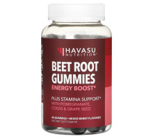 Havasu Nutrition, Beet Root Gummies, Mixed Berry, 60 Gummies
