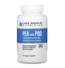 Lake Avenue Nutrition, PEA (Palmitoylethanolamide) with PQQ, 90 Veggie Capsules