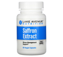 Lake Avenue Nutrition, экстракт шафрана, 88,5 мг, 60 растительных капсул