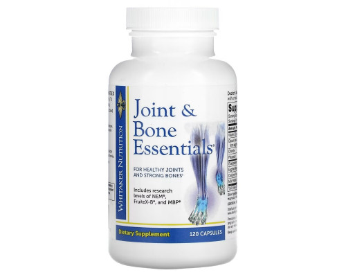 Dr. Whitaker, Joint & Bone Essentials, 120 Capsules Dr. Whitaker, Joint & Bone Essentials, 120 Capsules
