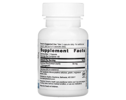 Dr. Whitaker, Clinical Grade, Pycnogenol, 50 mg, 60 Capsules Dr. Whitaker, Clinical Grade, Pycnogenol, 50 mg, 60 Capsules