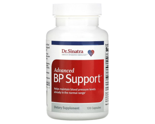 Dr. Sinatra, Advanced BP Support, 120 Capsules Dr. Sinatra, Advanced BP Support, 120 Capsules