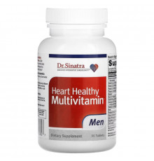 Dr. Sinatra, Heart Healthy Multivitamin, Men, 90 Tablets