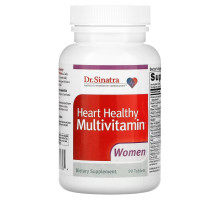 Dr. Sinatra, Heart Healthy Multivitamin, Women, 90 Tablets