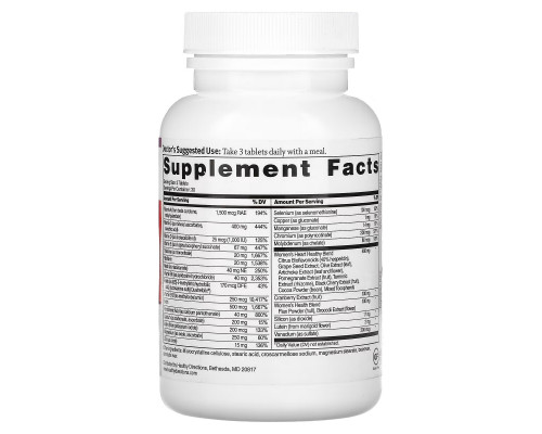 Dr. Sinatra, Heart Healthy Multivitamin, Women, 90 Tablets Dr. Sinatra, Heart Healthy Multivitamin, Women, 90 Tablets