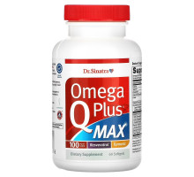 Dr. Sinatra, Omega Q Plus MAX, 60 Softgels