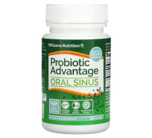 Dr. Williams, Probiotic Advantage, Oral Sinus, Natural Cinnamon Flavor, 50 Lozenges
