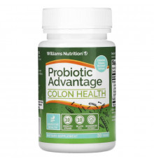 Dr. Williams, Probiotic Advantage, Colon Health, Extra Strength, 30 Tablets