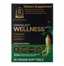 Cheong Kwan Jang, Koreselect, Wellness, 45 Veggie Soft Gels