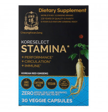 Cheong Kwan Jang, Koreselect, Stamina, 30 Veggie Capsules