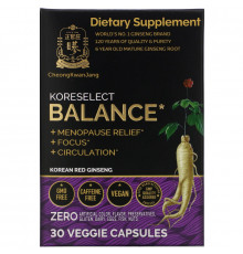 Cheong Kwan Jang, Koreselect, Balance, 30 Veggie Capsules