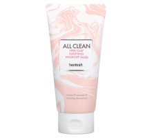 Heimish, All Clean, Pink Clay Purifying Wash-Off Mask, 5.29 oz (150 g)