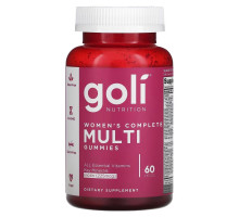 Goli Nutrition, Women's Complete Multi Gummies, 60 Pieces
