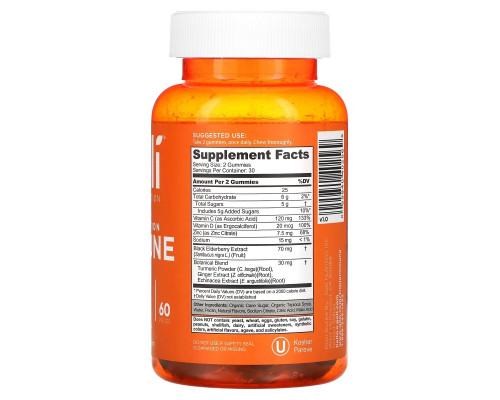 Goli Nutrition, Triple Action Immune Gummies , 60 Pieces Goli Nutrition, Triple Action Immune Gummies , 60 Pieces