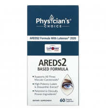 Physician's Choice, Eye Health, Areds2 Formula, 60 Vegetarian Capsules