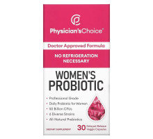 Physician's Choice, Women's Probiotic, 50 Billion CFUs, 30 Delayed-Release Veggie Capsules