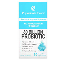 Physician's Choice, 60 Billion Probiotic, 30 Delayed-Release Veggie Capsules