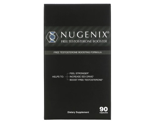 Nugenix, Free Testosterone Booster, 90 Capsules Nugenix, Free Testosterone Booster, 90 Capsules