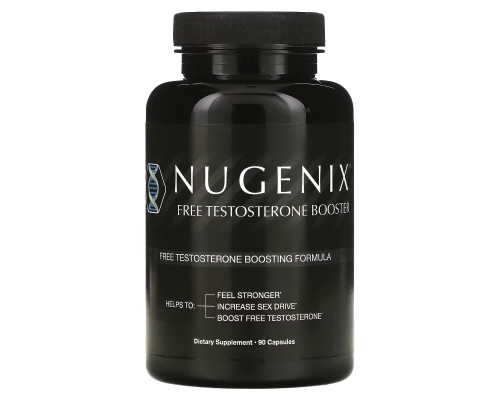 Nugenix, Free Testosterone Booster, 90 Capsules Nugenix, Free Testosterone Booster, 90 Capsules