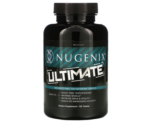 Nugenix, Ultimate, Advanced Free Testosterone Complex, 120 Tablets Nugenix, Ultimate, Advanced Free Testosterone Complex, 120 Tablets
