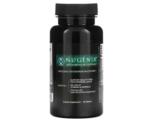 Nugenix, Men's Daily Testosterone Multivitamin, 60 Tablets Nugenix, Men's Daily Testosterone Multivitamin, 60 Tablets