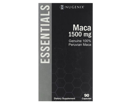 Nugenix, Peruvian Maca, 1,500 mg, 90 Capsules Nugenix, Peruvian Maca, 1,500 mg, 90 Capsules