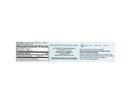 Advanced Naturals, Ultimate FloraMax, Saccharomyces Boulardii, 8 Billion, 30 Vegetable Capsules Advanced Naturals, Ultimate FloraMax, Saccharomyces Boulardii, 8 Billion, 30 Vegetable Capsules