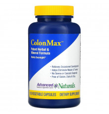 Advanced Naturals, ColonMax, Potent Herbal & Mineral Formula, 100 Vegetable Capsules